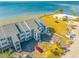 Aerial view of waterfront condos and parking at 828 Bahia Del Sol Dr # 59/ A, Ruskin, FL 33570