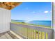 Spacious balcony overlooking the water with a stunning view at 828 Bahia Del Sol Dr # 59/ A, Ruskin, FL 33570