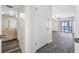 Bathroom with vanity, and access to living room at 828 Bahia Del Sol Dr # 59/ A, Ruskin, FL 33570