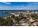 Property view from above, near the waterfront at 8349 41St N Ave, St Petersburg, FL 33709