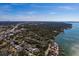 Aerial view of a home near the water with nice neighborhood views at 8349 41St N Ave, St Petersburg, FL 33709