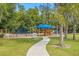 Community playground with playset and shaded areas at 14003 Fareham Rd, Odessa, FL 33556