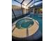 Relaxing pool and spa area at 16103 Muirfield Dr, Odessa, FL 33556