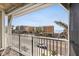 Balcony view overlooking the ocean and street at 16317 Gulf Blvd, Redington Beach, FL 33708