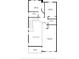 Floor plan of a home with bedrooms, bathrooms, and a sitting room at 16317 Gulf Blvd, Redington Beach, FL 33708