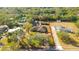 Aerial view showing house and large lot at 1702 S Miller Rd, Valrico, FL 33594