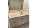 Bathroom with vanity, sink and drawers at 17900 Gulf Blvd # 16C, Redington Shores, FL 33708