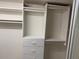 Spacious closet with shelves and drawers at 17900 Gulf Blvd # 16C, Redington Shores, FL 33708