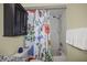 Bathroom with shower/tub combo and updated vanity at 1801 E Lake Rd # 15C, Palm Harbor, FL 34685