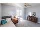 Guest bedroom with ample closet space and natural light at 18719 Van Nuys Cir, Port Charlotte, FL 33948