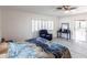 Main bedroom with access to patio and walk-in closet at 18719 Van Nuys Cir, Port Charlotte, FL 33948