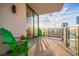 Relaxing balcony offering stunning city views at sunset at 301 1St S St # 1404, St Petersburg, FL 33701