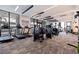 Modern fitness center with various cardio and strength equipment at 301 1St S St # 1404, St Petersburg, FL 33701