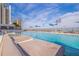 Relaxing pool area with comfortable lounge chairs and stunning views at 301 1St S St # 1404, St Petersburg, FL 33701