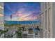 Stunning sunset over marina, seen from balcony at 301 1St S St # 1404, St Petersburg, FL 33701