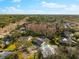 Aerial view of house and neighborhood at 3312 Cobbs Ct, Palm Harbor, FL 34684