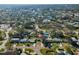 Aerial view showcasing the home's location and surrounding area at 4400 Carson Ne St, St Petersburg, FL 33703