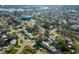 Aerial view of property and its proximity to water at 4400 Carson Ne St, St Petersburg, FL 33703