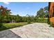 Large patio overlooking the canal, perfect for relaxing at 4414 Waltham Dr, Tampa, FL 33634