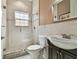 Clean bathroom with a glass shower enclosure at 4414 Waltham Dr, Tampa, FL 33634