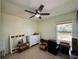 Bedroom with dresser and large window at 4514 Arizona Sun Ct, Valrico, FL 33594