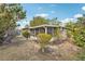 Backyard view of screened porch with landscaping and trees at 5157 School Rd, New Port Richey, FL 34653