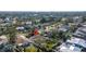 Aerial view showing home's location in a residential neighborhood at 5720 Venetian Ne Blvd, St Petersburg, FL 33703