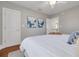 Bright bedroom with hardwood floors, neutral decor and calming atmosphere at 620 26Th N Ave, St Petersburg, FL 33704