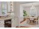 Elegant dining room with a chandelier and a large wooden table at 620 26Th N Ave, St Petersburg, FL 33704