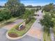 Landscaped entrance to the community at 6230 Plover Meadow St, Lithia, FL 33547