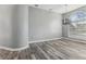 Bright dining room with hardwood floors and chandelier at 1010 Emerald Creek Dr, Valrico, FL 33596