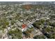 High aerial shot shows the property in relation to nearby areas at 1215 E Holland Ave, Tampa, FL 33612