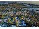 Property location shown in wide aerial neighborhood view at 14311 83Rd Pl, Seminole, FL 33776