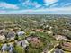 Wide aerial view of the neighborhood at 15927 Ternglade Dr, Lithia, FL 33547