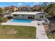 Inviting pool and patio area, perfect for relaxation at 17020 Dolphin Dr, North Redington Beach, FL 33708