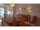 Classic dining room featuring a wood table and vintage buffet at 1900 41St N St, St Petersburg, FL 33713