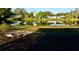 Tranquil lake view from the backyard, reflecting homes and trees at 1900 41St N St, St Petersburg, FL 33713