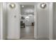 Bright hallway with view into living room at 409 E Adalee St, Tampa, FL 33603