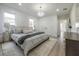 Bright bedroom with king-size bed and stylish decor at 409 E Adalee St, Tampa, FL 33603