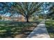 A paved pathway meanders through a park near a lake at 409 E Adalee St, Tampa, FL 33603