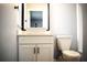 Bathroom with modern vanity and fixtures at 4645 Commodore Ave, Spring Hill, FL 34606