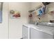 Convenient laundry room includes washer and dryer at 4802 51St W St # 224, Bradenton, FL 34210