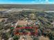 Aerial view of property and surrounding land at 5104 Nesmith Rd, Plant City, FL 33567