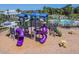 Modern playground with slides and climbing features at 5200 Suncatcher Dr, Wesley Chapel, FL 33545