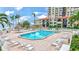 Inviting community pool area with waterfront views at 6343 Palma Del Mar S Blvd # 225, St Petersburg, FL 33715