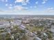 Aerial view showing home, near park and cityscape, with ocean in distance at 834 11Th N St, St Petersburg, FL 33705