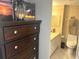 Bathroom with a toilet and a vanity at 880 Mandalay Ave # N111, Clearwater Beach, FL 33767