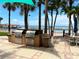 Outdoor grilling area with ocean views at 880 Mandalay Ave # N111, Clearwater Beach, FL 33767