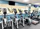 Modern gym with a variety of cardio and weight training equipment at 880 Mandalay Ave # N111, Clearwater Beach, FL 33767