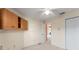 Bedroom with built-in shelving and access to other rooms at 9287 New Orleans Dr, Weeki Wachee, FL 34613